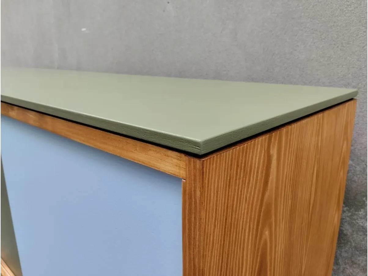 Credenza con 4 cassetti vintage (anni'70) 6