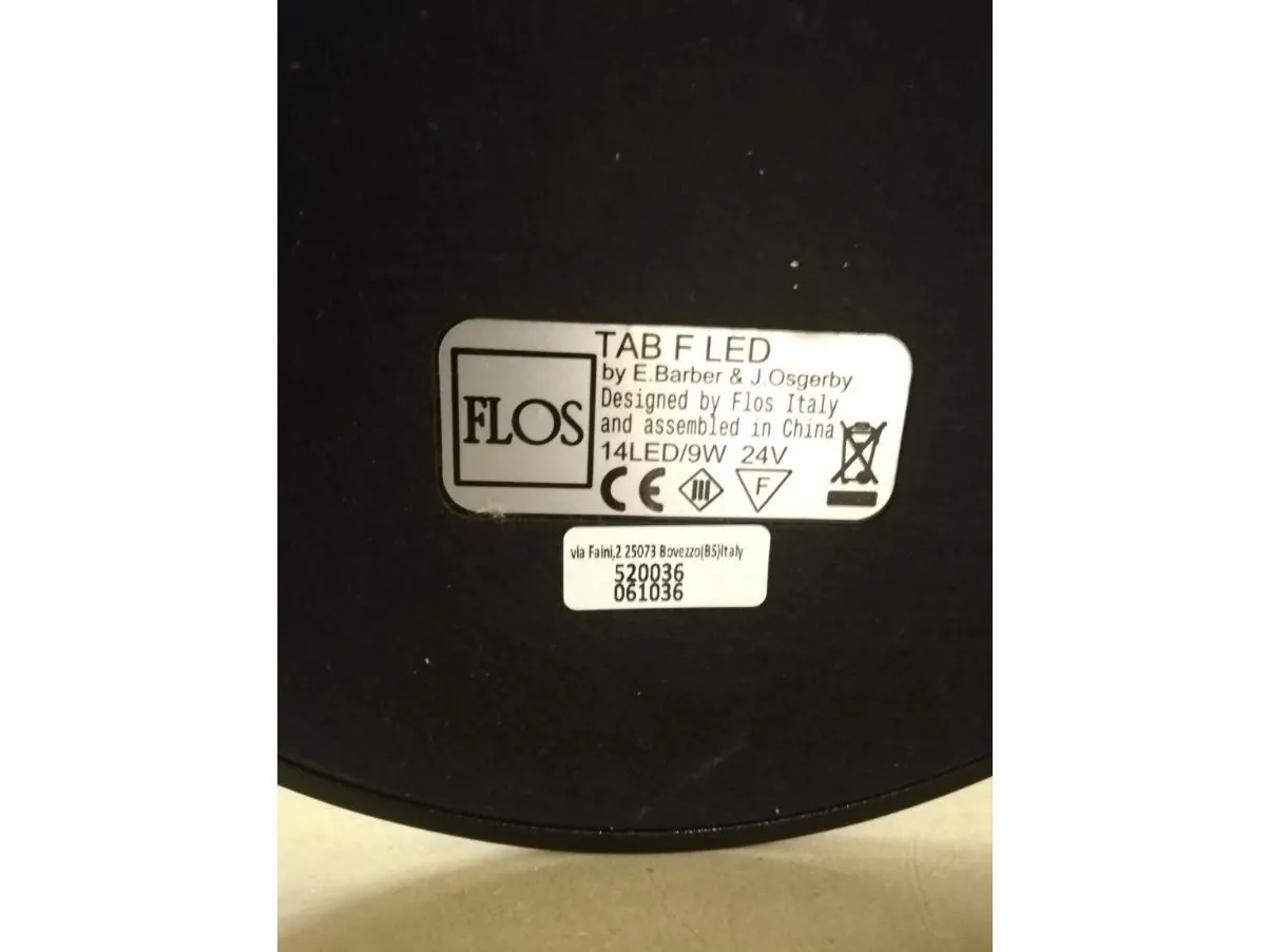Tab F black floor lamp 1