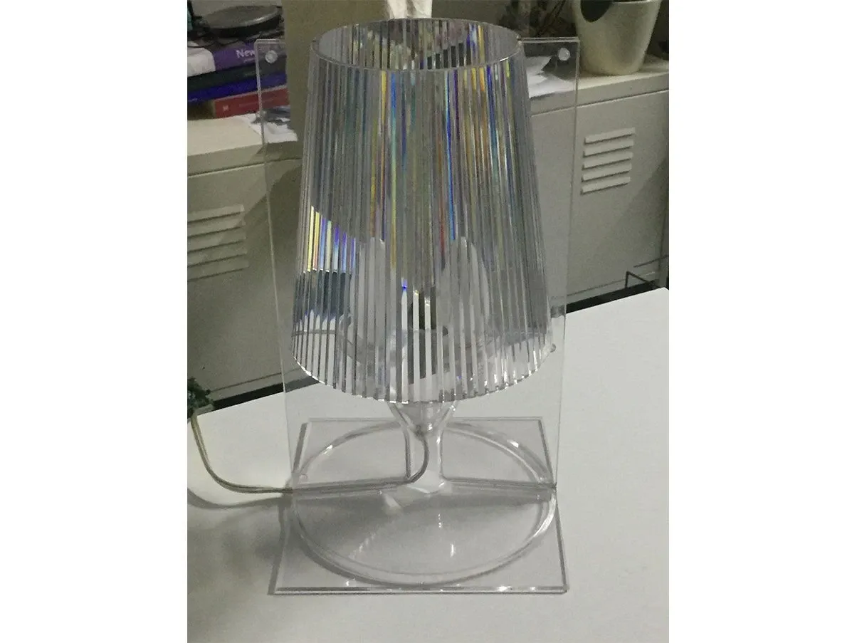Set of 2 Take table lamps (transparent), Kartell 3