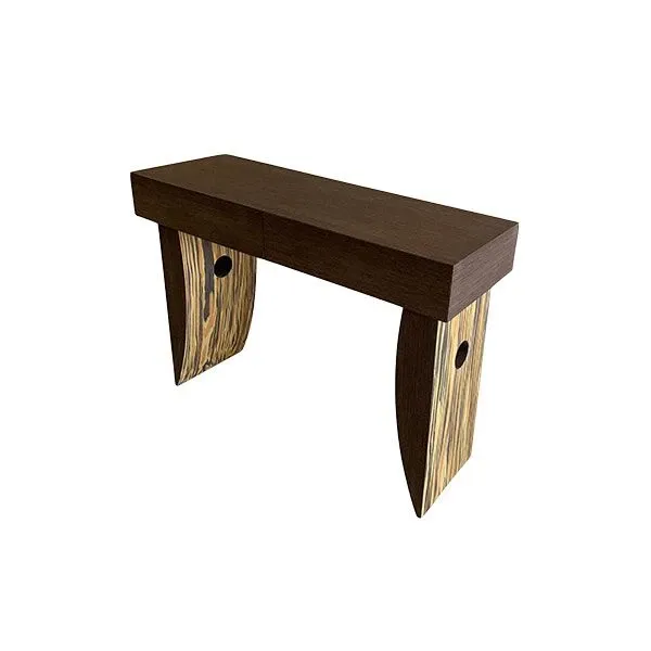 FS010 console with 2 flamed wood drawers, Carpanese Home image