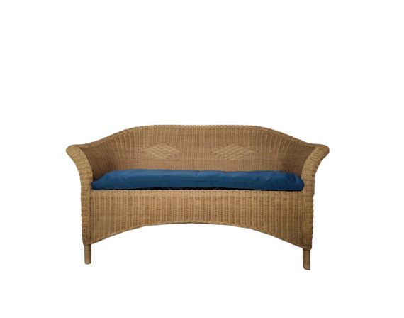 2 seater sofa bench Art. 104/0 in wicker, image