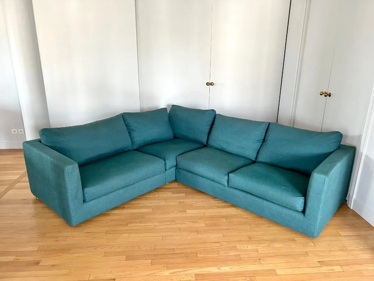 Divano Magnum componibile in tessuto, Flexform 2