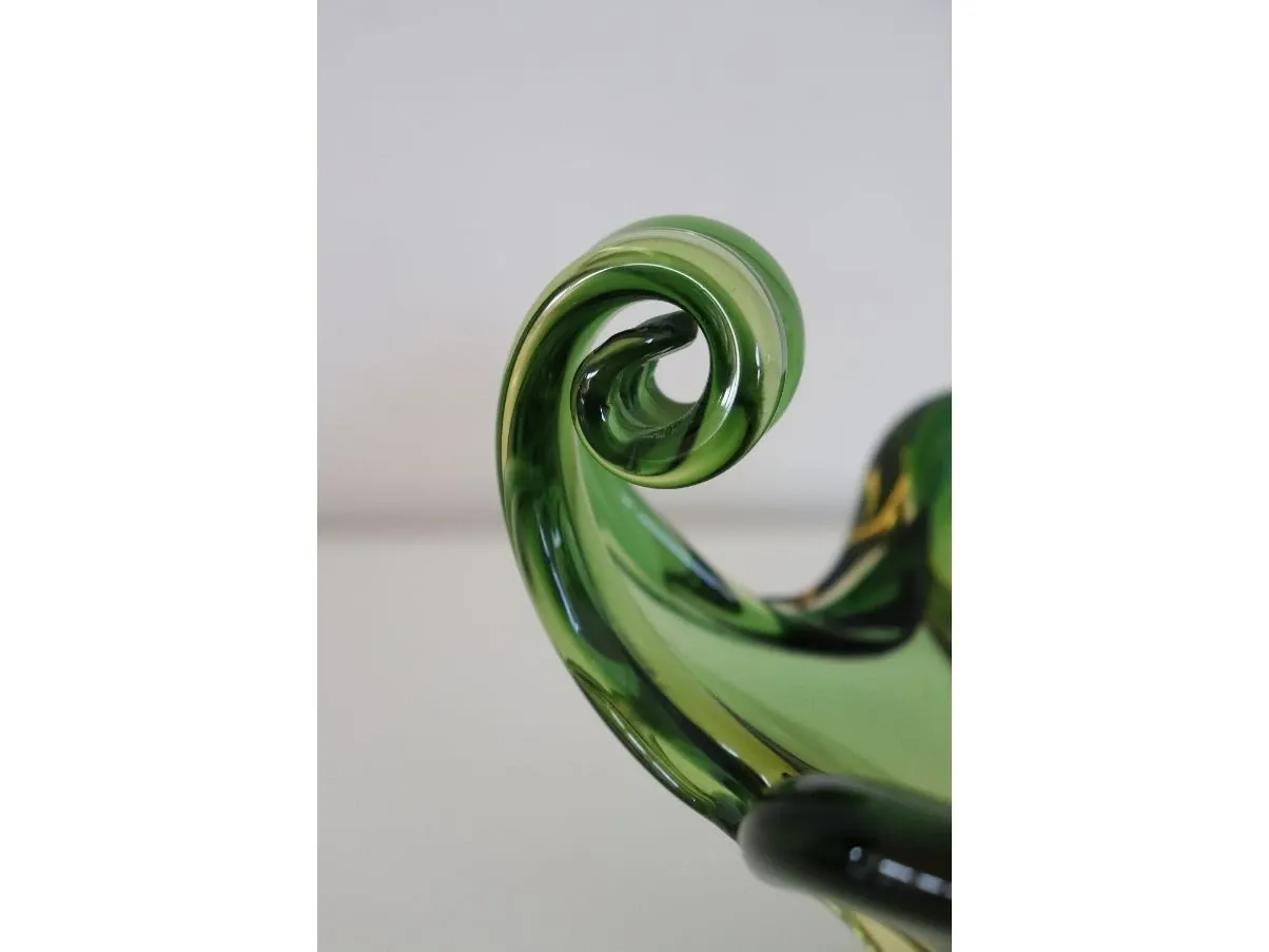 Vintage Murano Glass Centerpiece by Flavio Poli 2