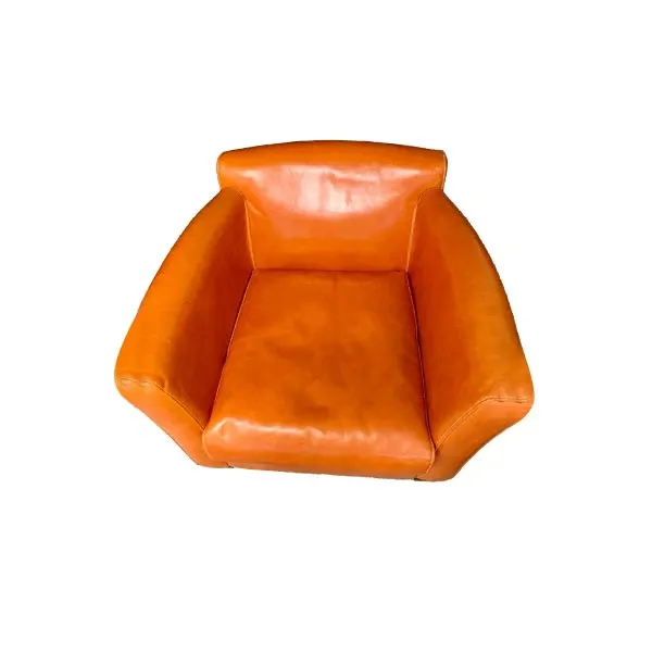 Iconic Diner leather armchair (orange), Baxter image