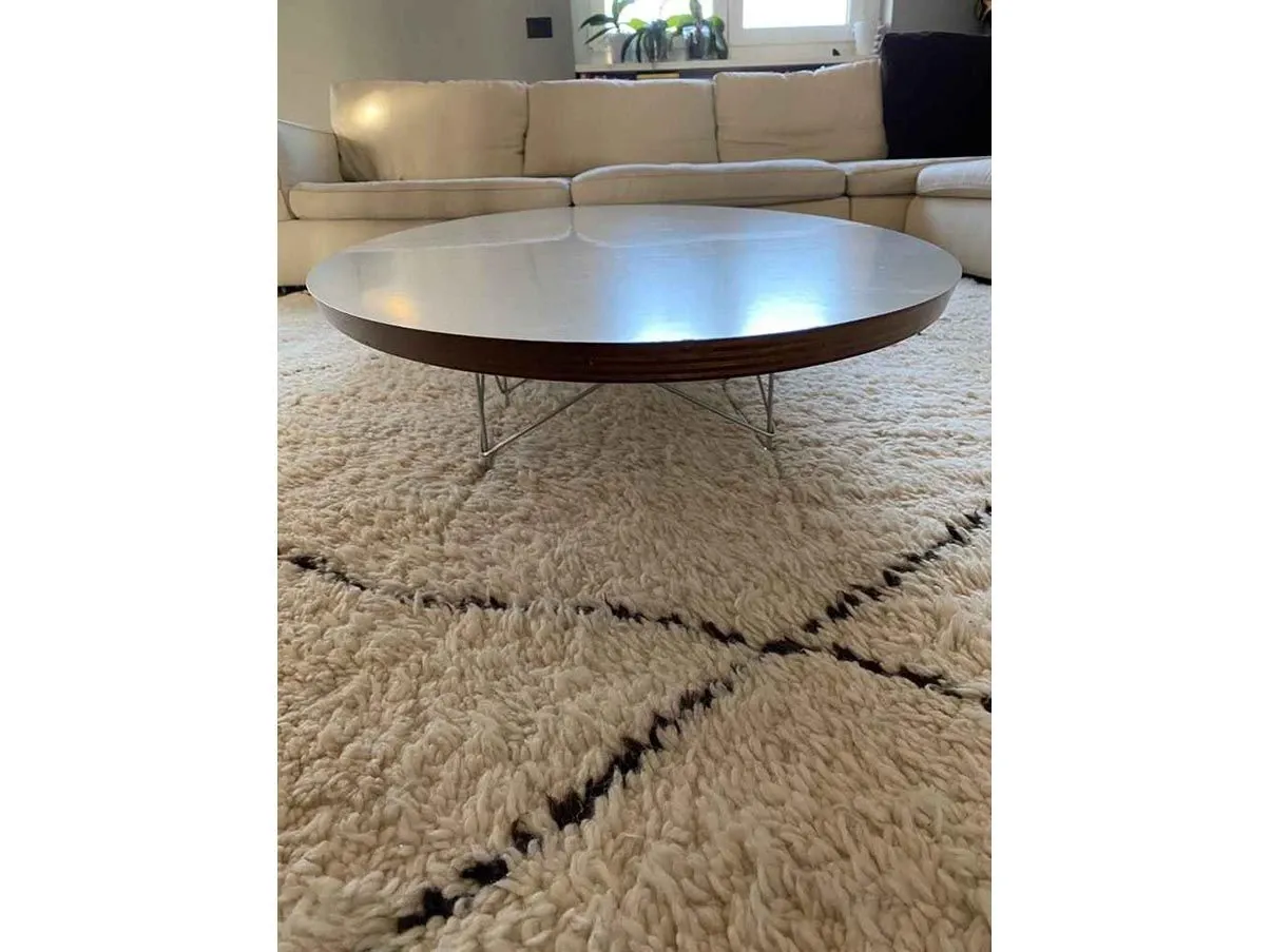 Tavolino ovale Elliptical Table in laminato e acciaio, Vitra 3
