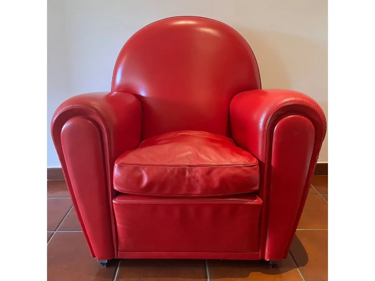 Poltrona Vanity Fair rosso 5