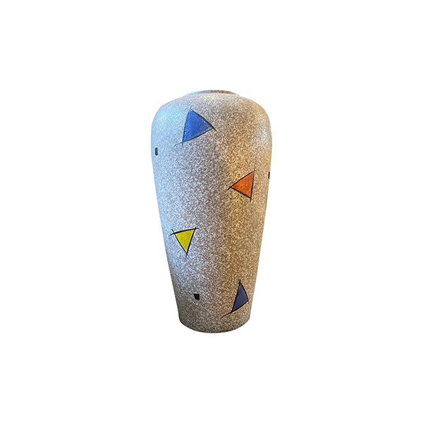 Vaso Vintage In Ceramica Anticata Fatto A Mano - Decorazione Rustica Per Fiori, Centrotavola Per Cucina E Ufficio