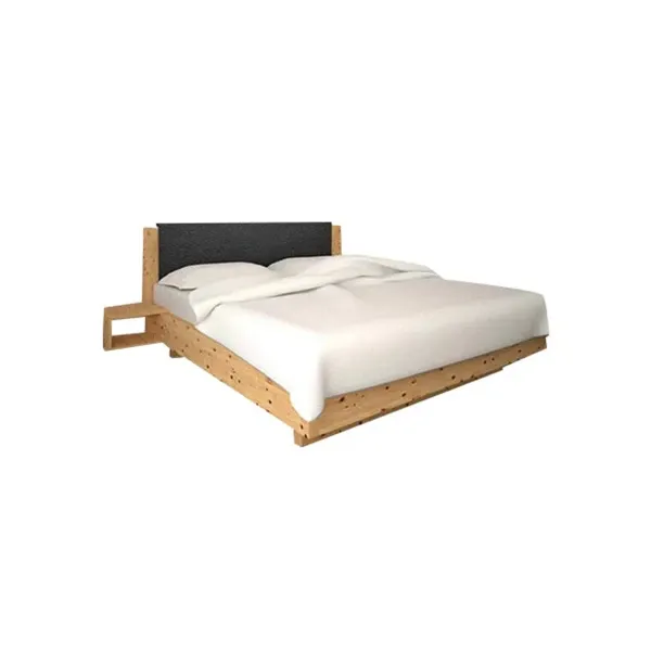 Double bed in light natural wood, I amcir image