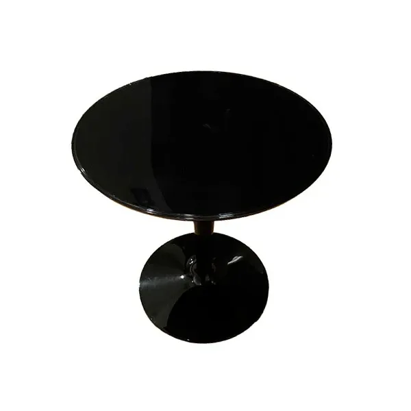 Image of Tavolino rotondo Tip Top di Philippe Starck (nero), Kartell