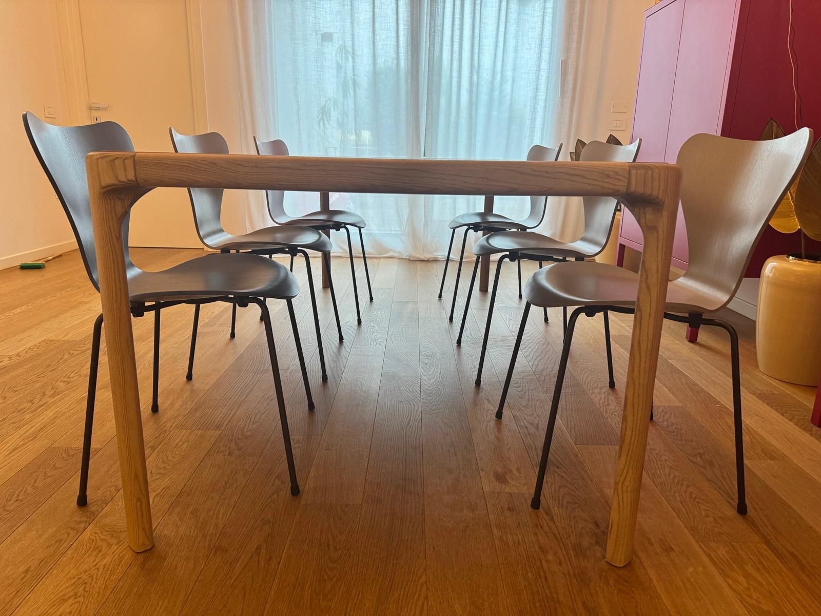 Inari Rechteckiger Esstisch aus Eichenholz Main