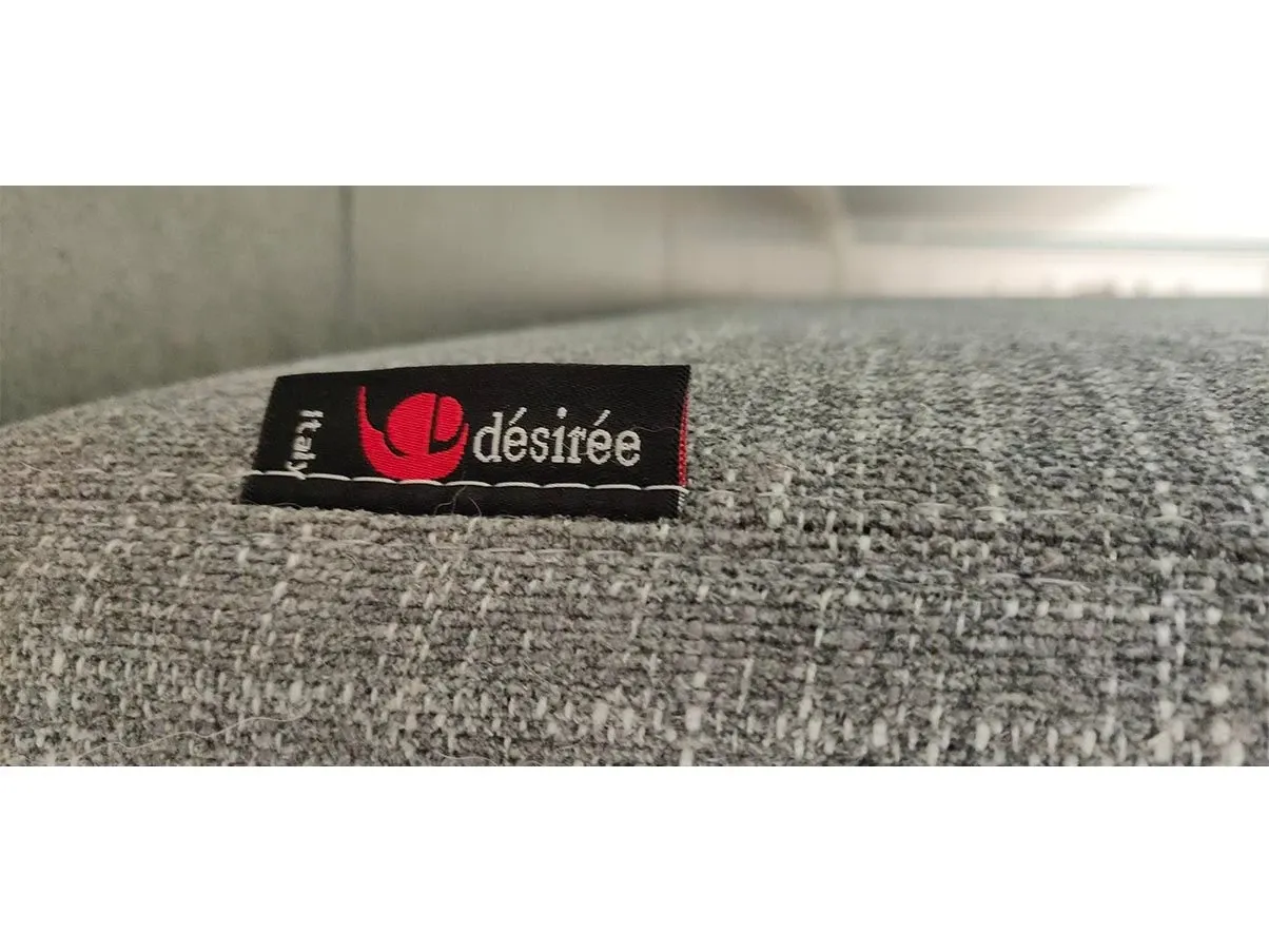 Gray Glow-In corner sofa, Desiree 1