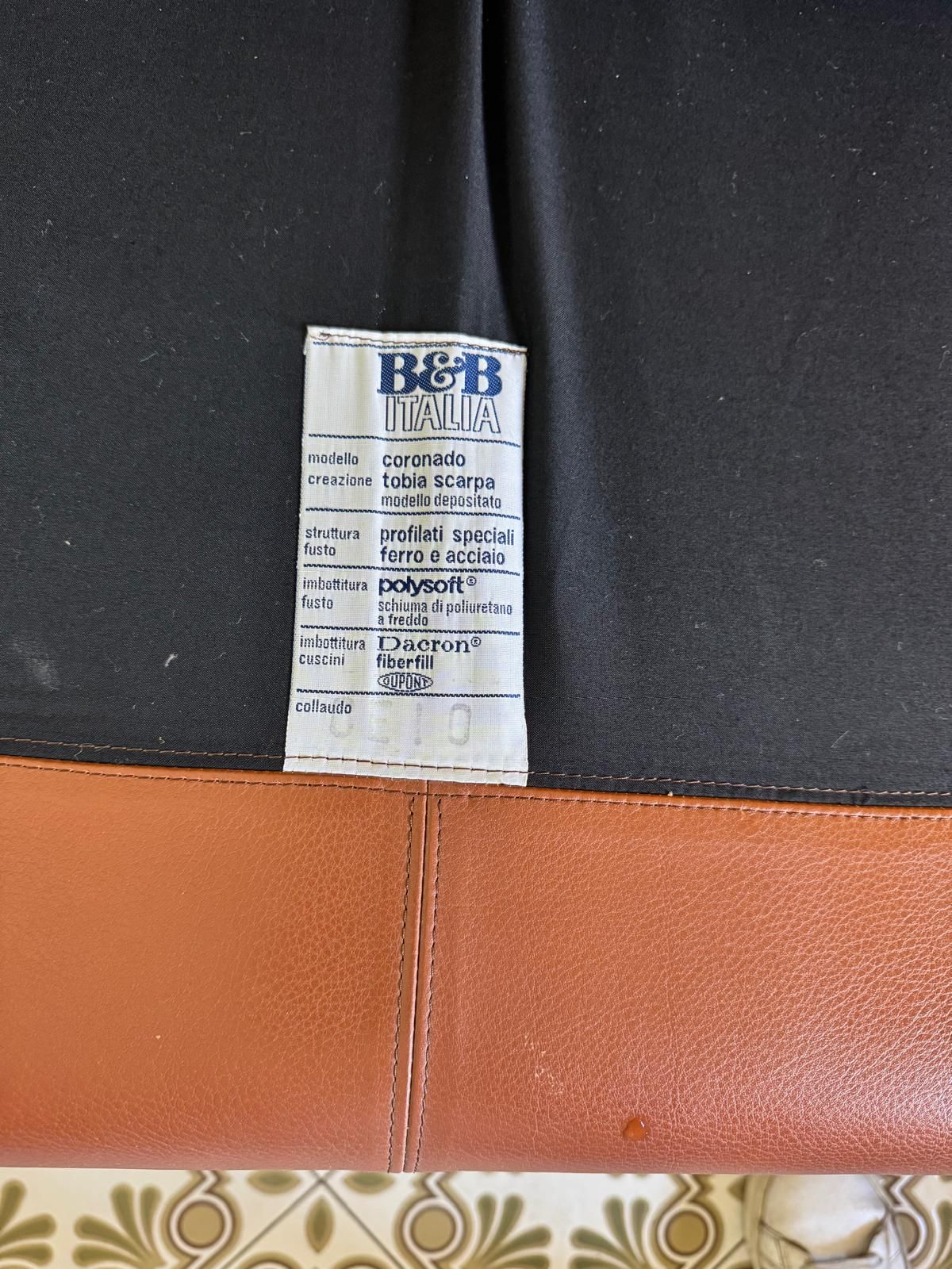 Set of 2 Armchairs and 4-Seater Sofa Coronado (1960s) Brand