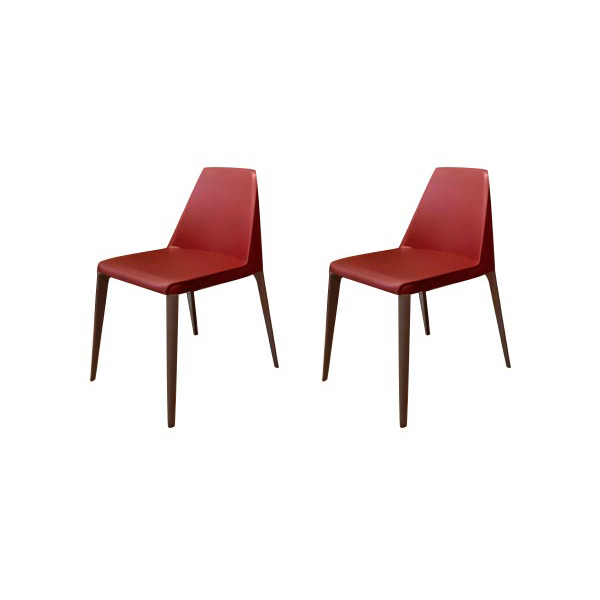 Set of 2 Ester basic 691 chairs by Patrick Jouin, Pedrali image