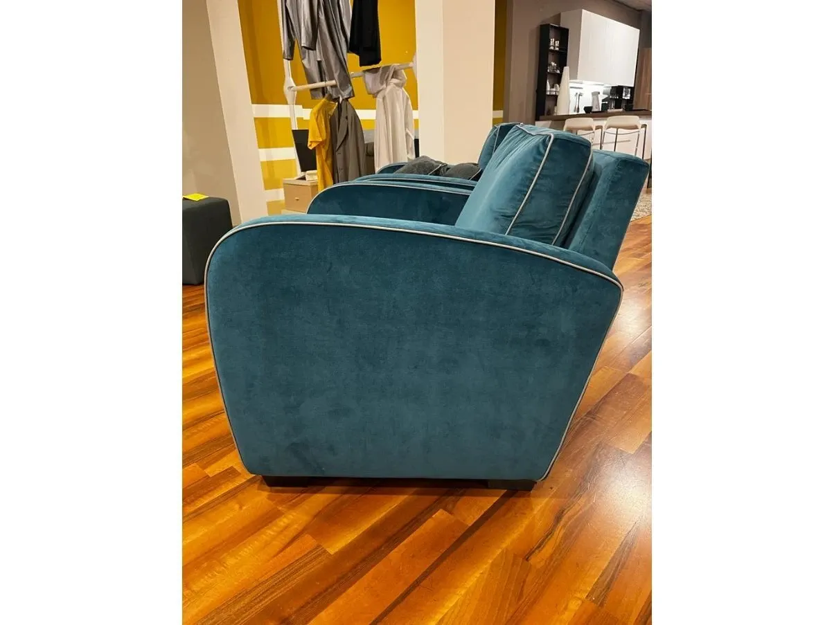 Set 2 poltrone Carmen con 2 pouf, Cava 5