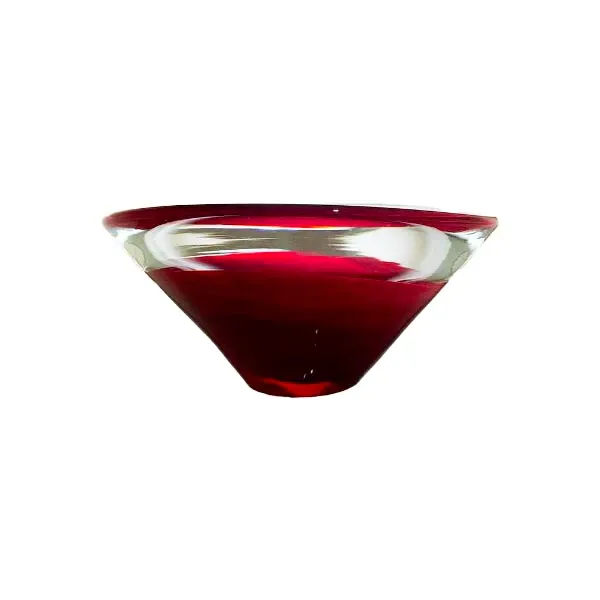 Submerged Murano glass bowl, Salviati image