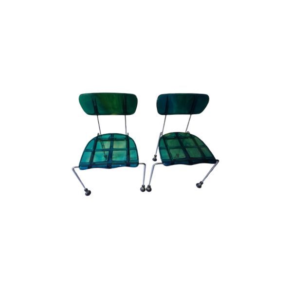 Coppia di sedie Broadway 543 di Gaetano Pesce (anni '90), Bernini image