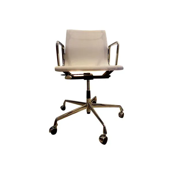 Sedia in alluminio di Charles and Ray Eames, Vitra 1
