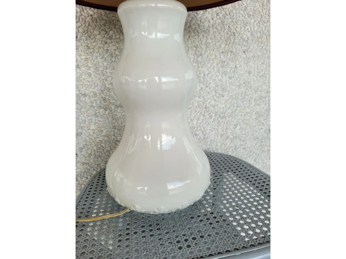 Lampada da tavolo vintage in ceramica (anni '80),  3