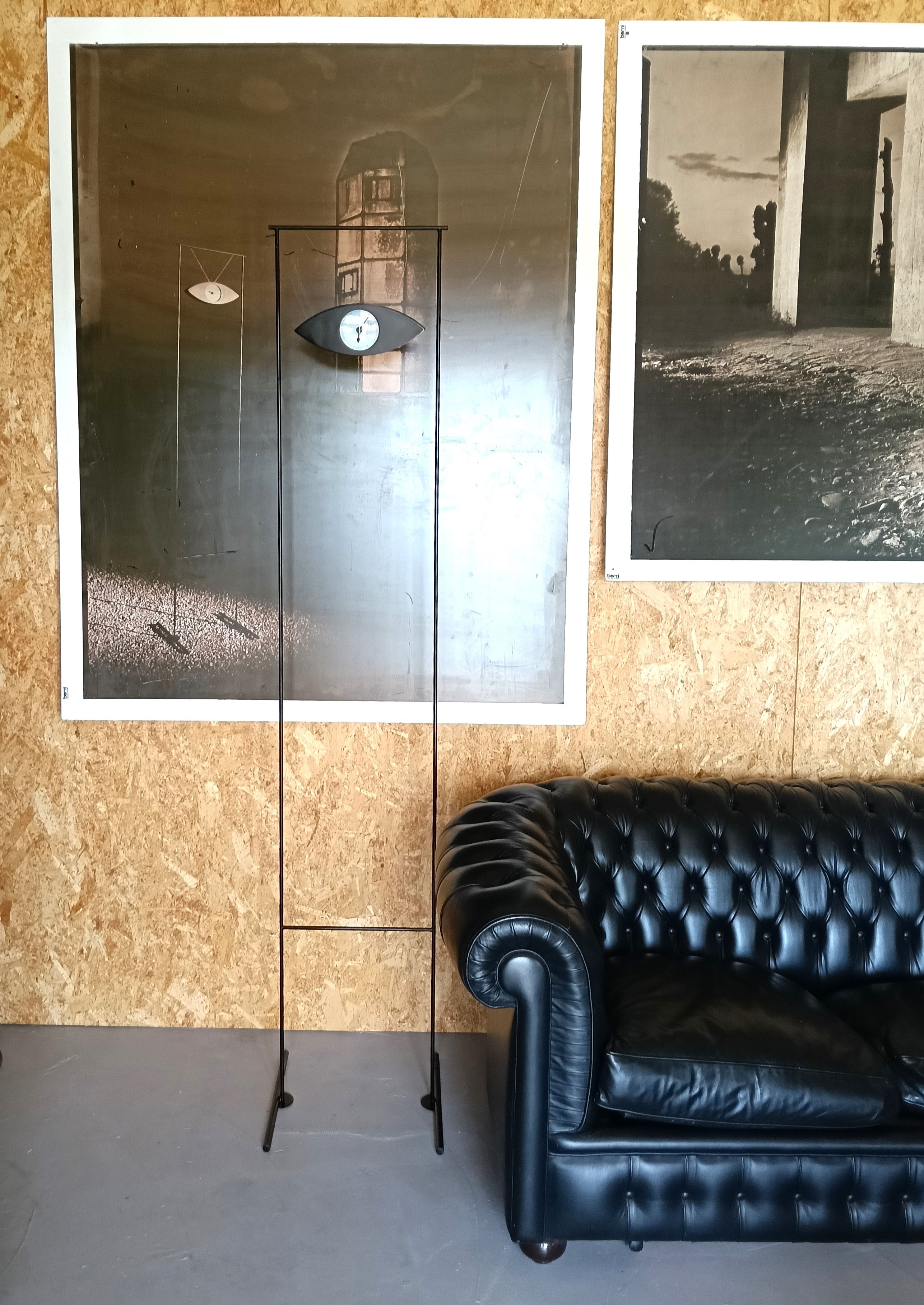 Staande klok Occhio van Carlo Forcoli (jaren '80) Optional7