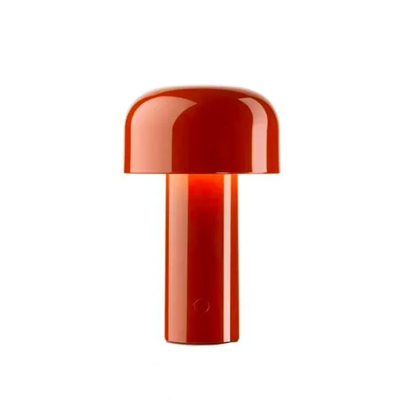 Bellhop battery table lamp (red), Flos image