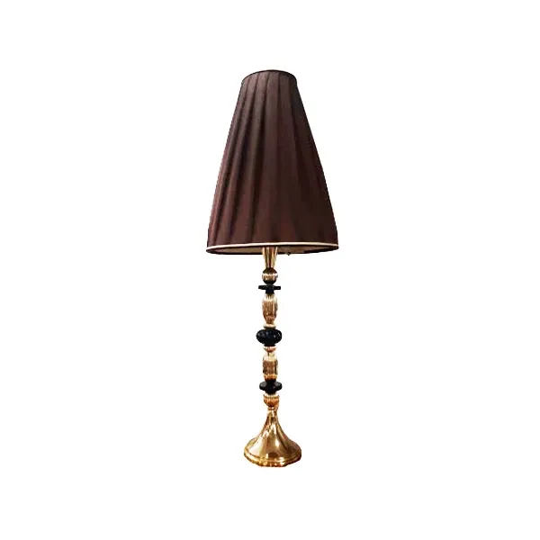 Table lamp with alabaster spheres and Murano glass, Jago image