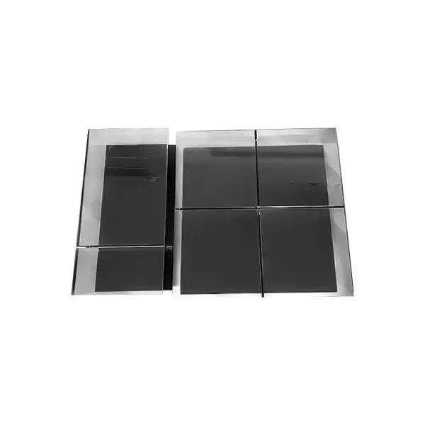 Set of 2 Mex 269 coffee tables 72x72 and 72x36 by Piero Lissoni, Cassina image