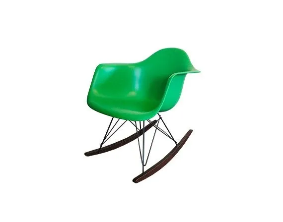 Eames Plastic Armchair RAR (verde), Vitra image