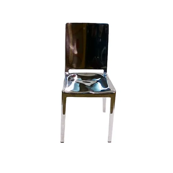 Image of Sedia Hudson P di Philippe Starck alluminio lucidato, Emeco