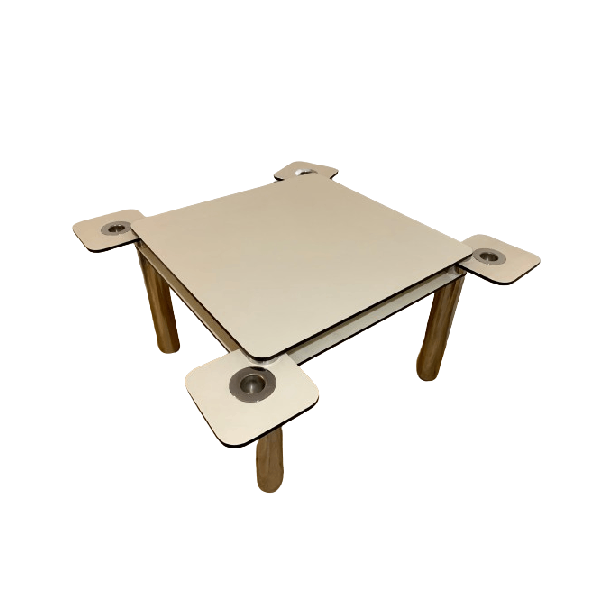 Poker game table by Joe Colombo, Zanotta image