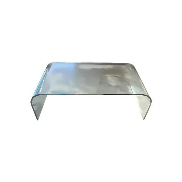 Living room table in glass (transparent), Fontana Arte image