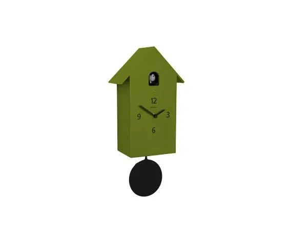 Zuba Cuckoo Clock (green), Diamantini&Domeniconi image