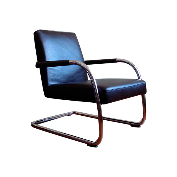 Antonio Citterio armchair in leather (brown), Vitra image