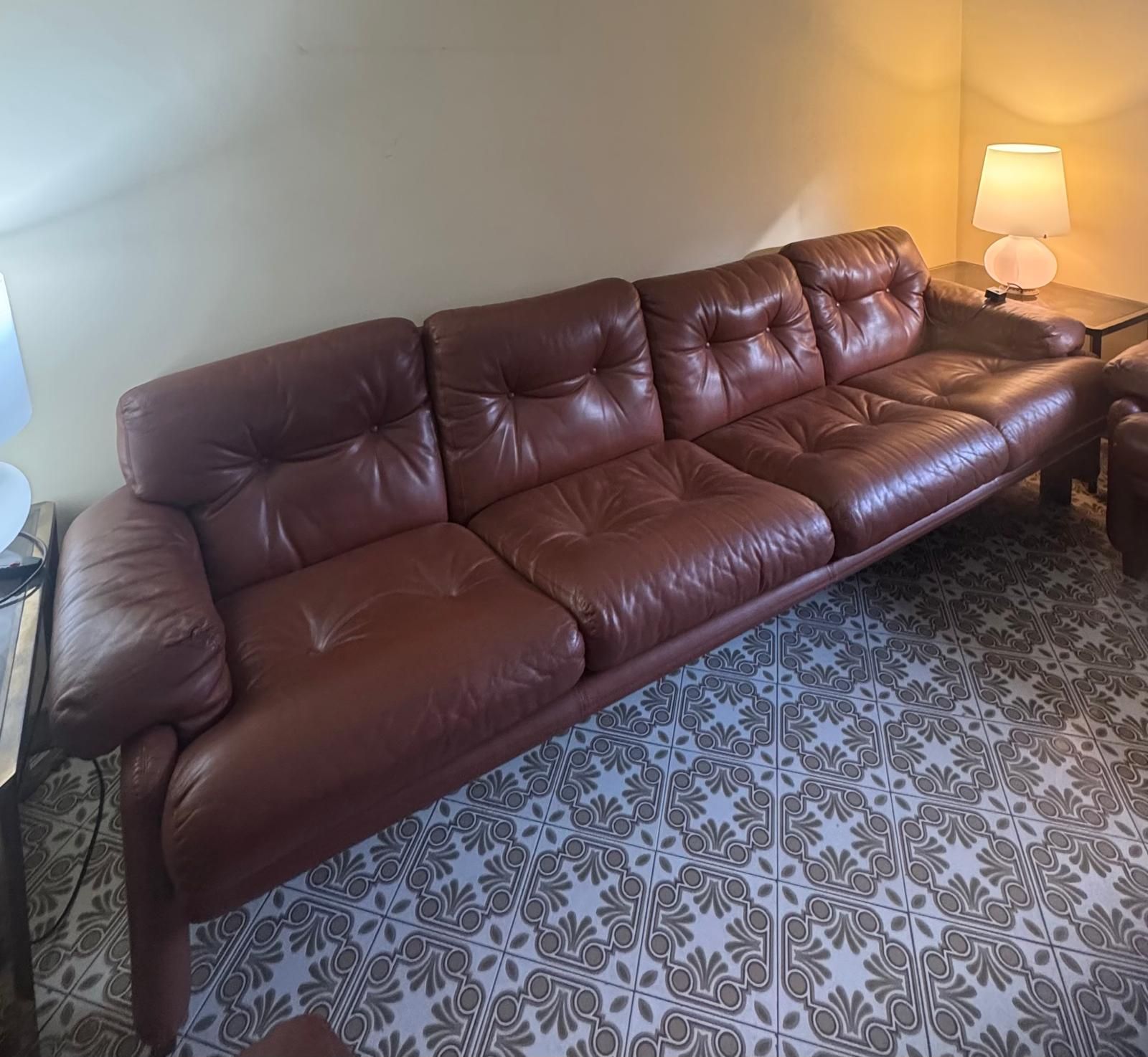 Set of 2 Armchairs and 4-Seater Sofa Coronado (1960s) Main