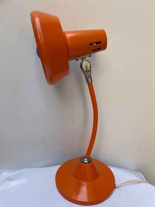 Lampada da ufficio Seminara marrone, anni '60