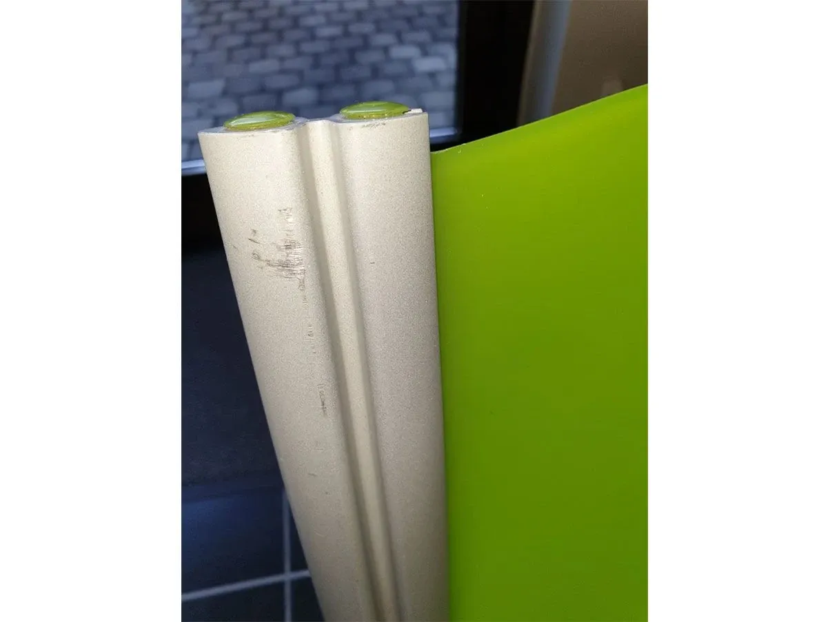 Set 6 sedie FPE impilabili materiale plastico (verde), Kartell 