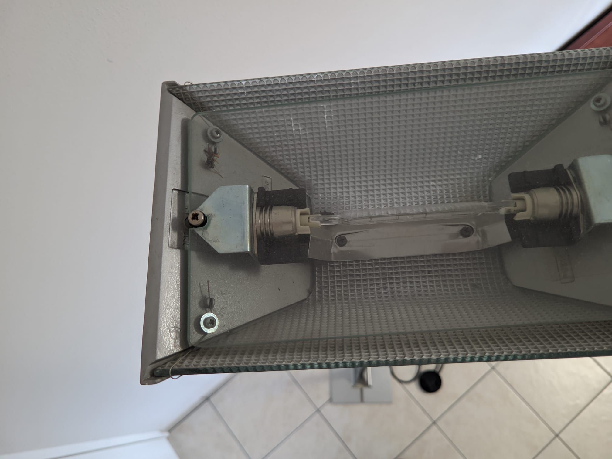 Papillona Floor Lamp by Tobia Scarpa (1970s) Defects