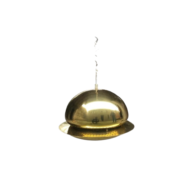 Lampada a sospensione Nictea in ottone di Afra & Tobia Scarpa, Flos image