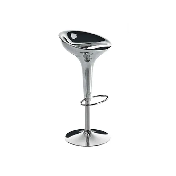 Bombo swivel and adjustable aluminum stool, Magis 