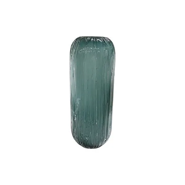 Vaso vintage in vetro soffiato di Murano (anni '70), 