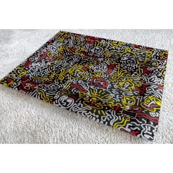 Keith Haring tray from the 90s, Café des Arts image