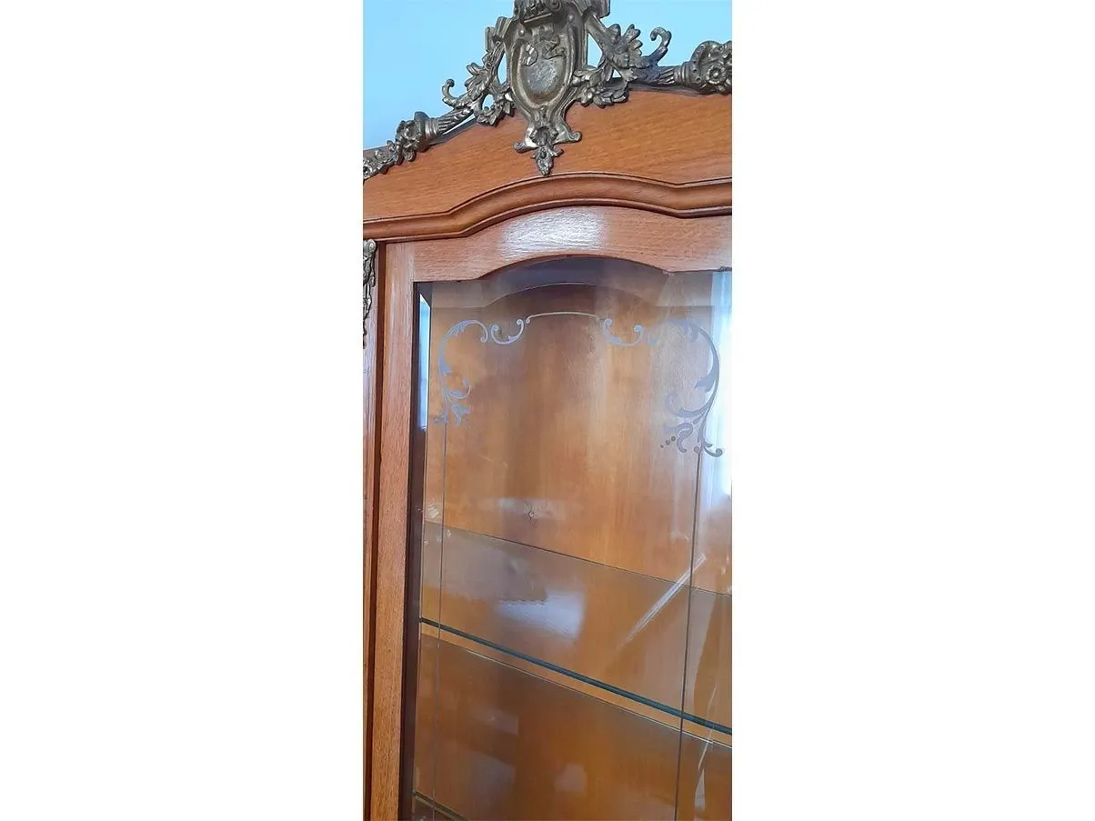 Vetrinetta in legno e vetro (anni '30), 2