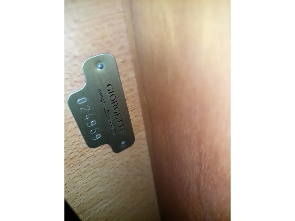 Tavolo in legno di ciliegio, Giorgetti 1