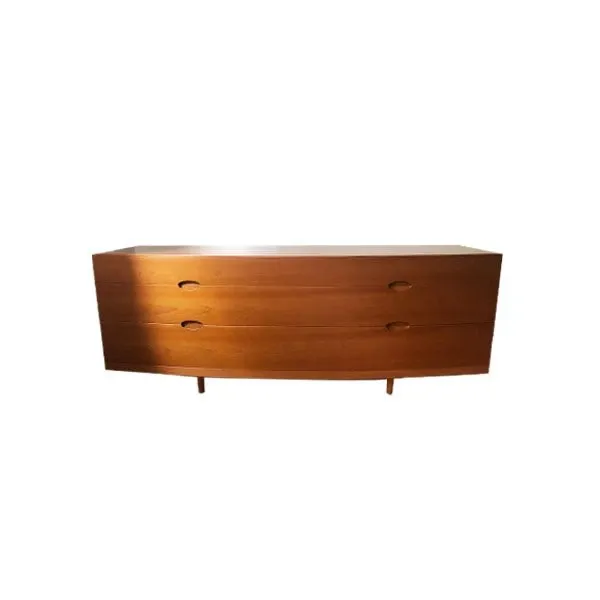 Cassettiera bombata con 6 cassetti in legno (marrone), FIMES 2