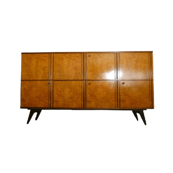 Teak sideboard with drawers from the 70s, image