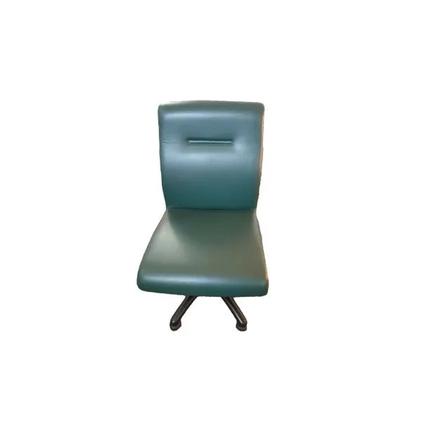 Forum Meeting leather (green) swivel armchair, Poltrona Frau image