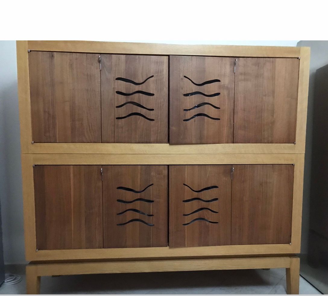 Eichenholz Sideboard Schrank Main
