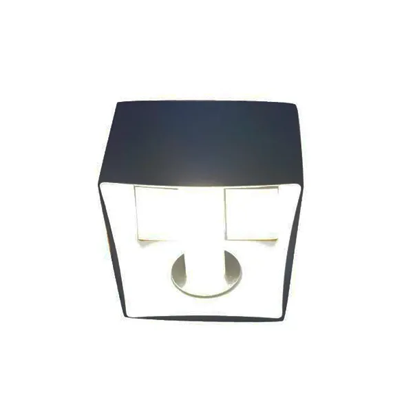 Domino wall lamp in glass (black), Panzeri image