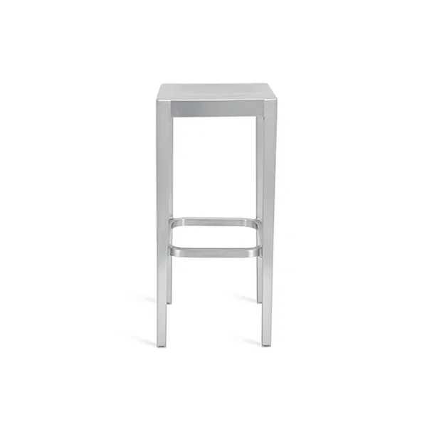 Stol 30 stool by Philippe Starck in aluminum, Emeco image