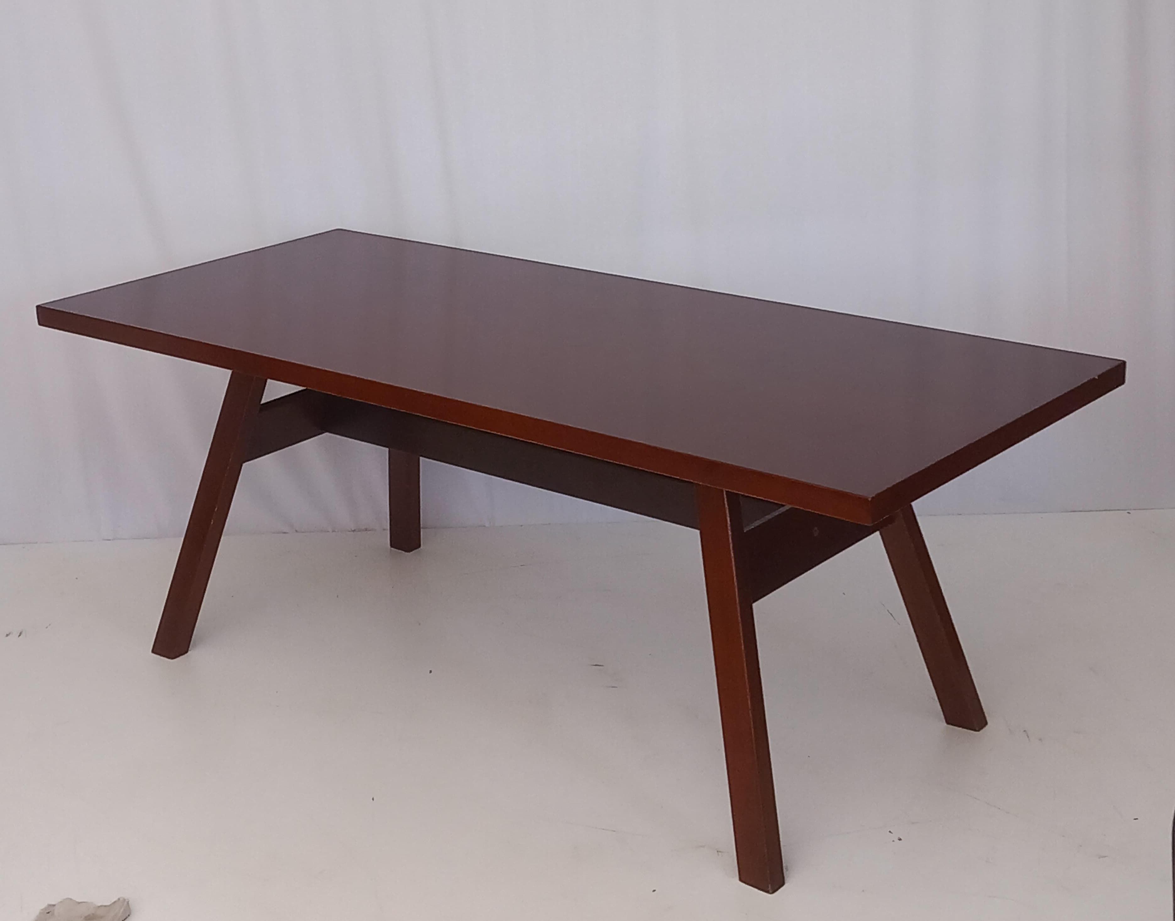 Torbecchia Dining Table by Giovanni Michelucci (60s) Front