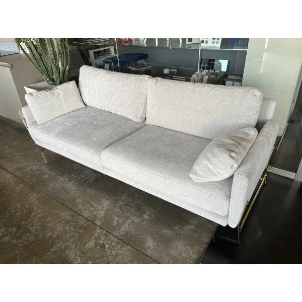 Le Marais 3 seater sofa in gray fabric, Calligaris image